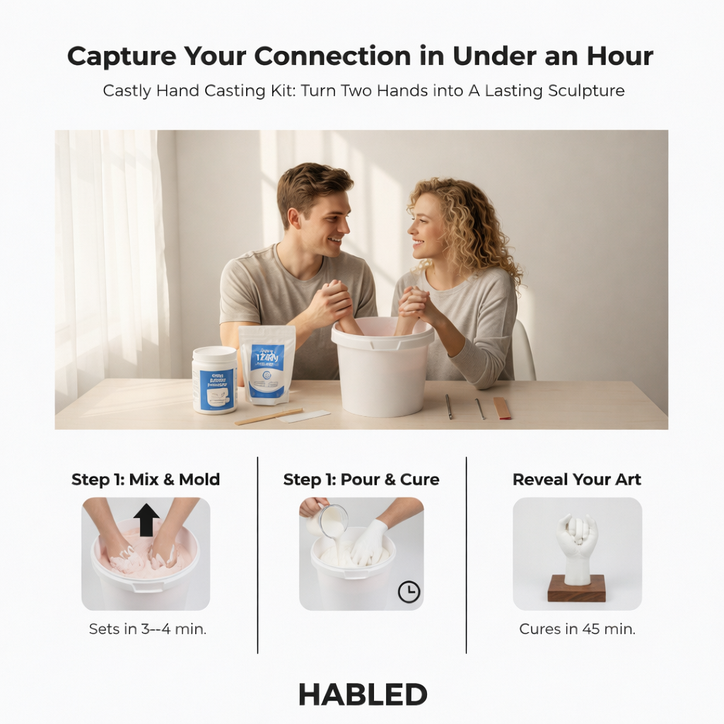 Couples Hand Casting Kit