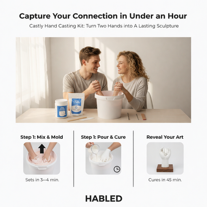 Couples Hand Casting Kit
